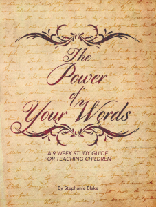 ThePowerOfYourWords_Cover